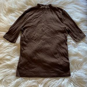 a new day Brown Ribbed TShirt